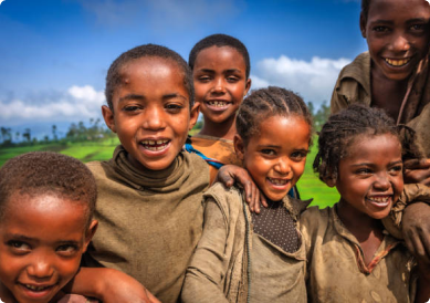 Children smiling